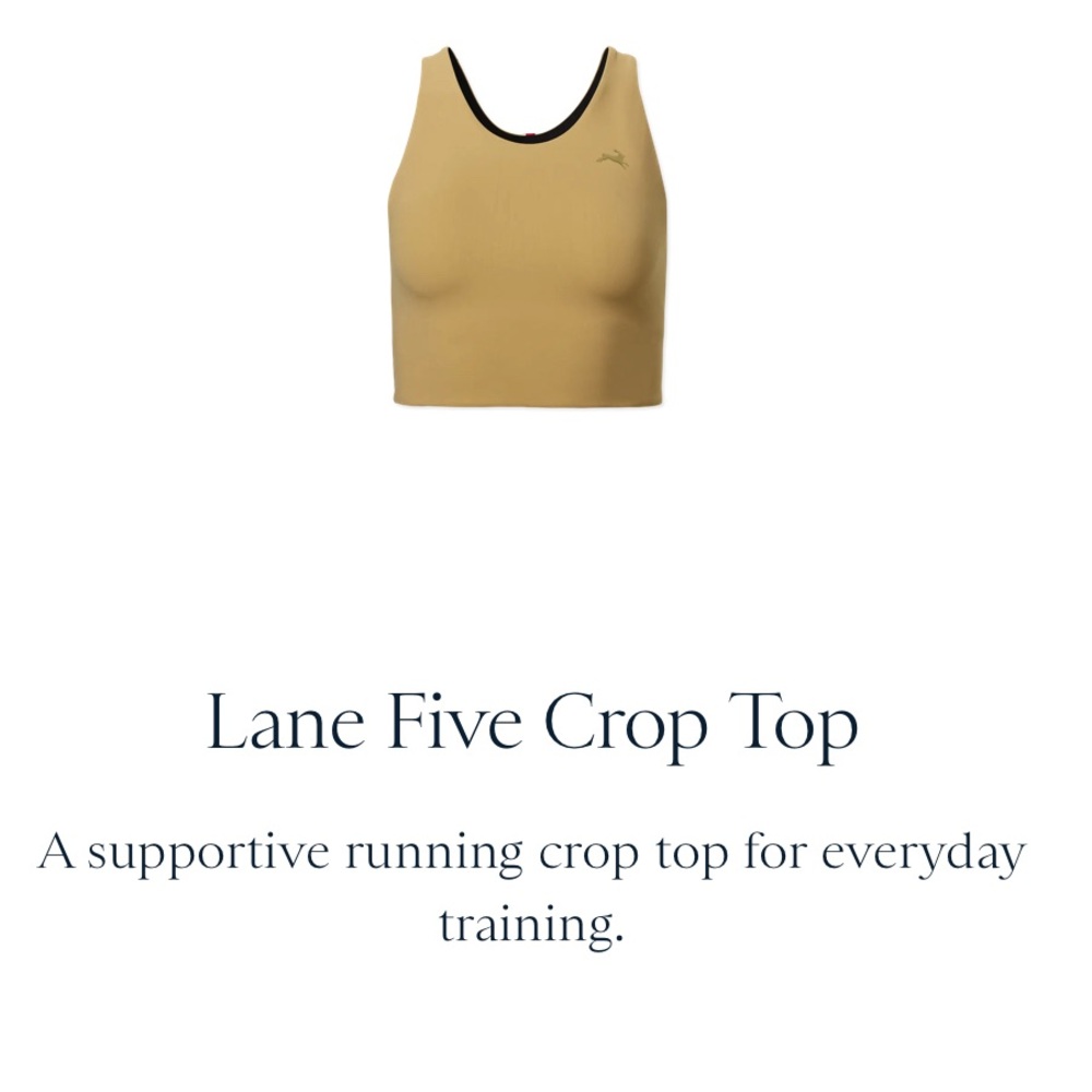 EUC Tracksmith crop